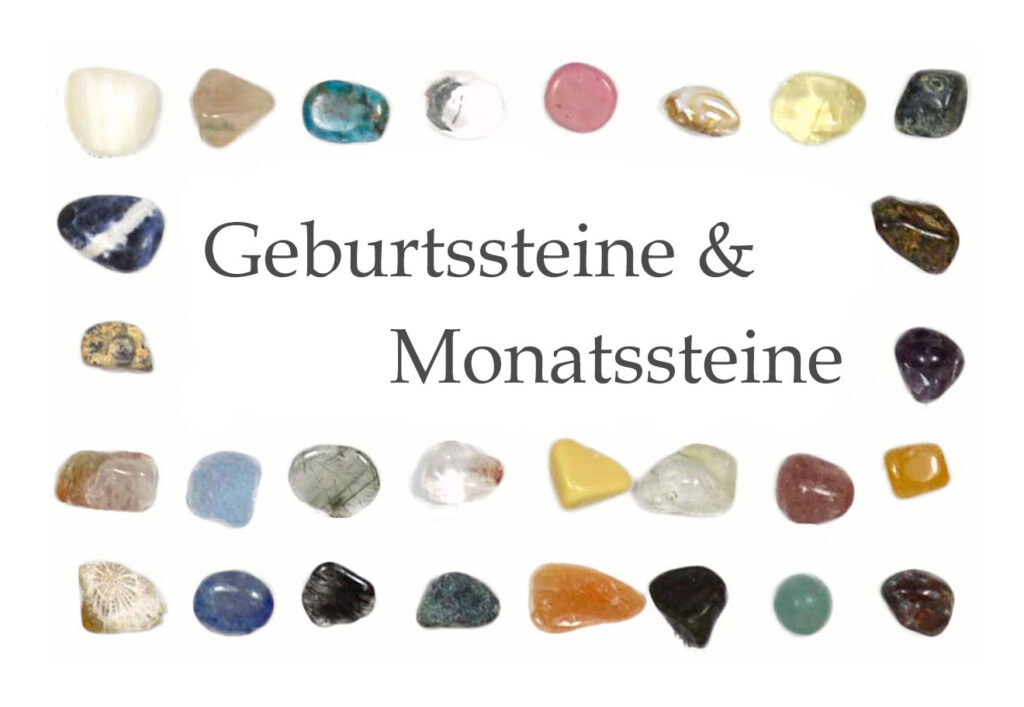 Geburtssteine Monatssteine Hauptbild