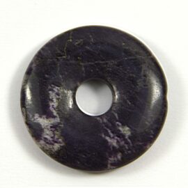 Fluorit Purple Heart Donut 30 mm B