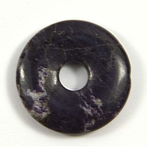 Fluorit Purple Heart Donut 30 mm B