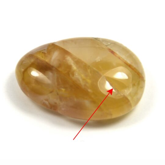 Sonderangebot Golden Healer Trommelstein gebohrt