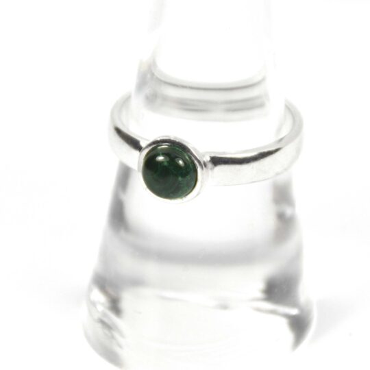 Malachit Silberring