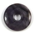 Purple Heart Donut 40 mm Fluorit opak