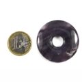 Purple Heart Donut 40 mm mit 1 Euro Stück