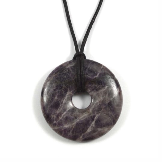 Purple Heart Donut d ca. 4 cm Bohrung ca. 9 mm