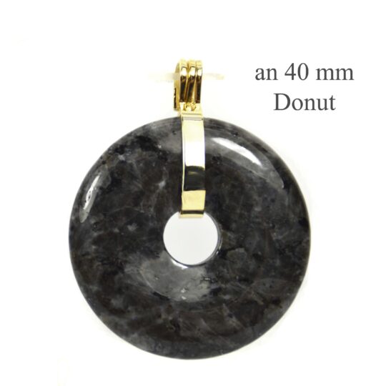 Donutclip vergoldet