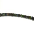 Schwarze Opal Kette Strang