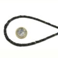 Schwarze Opal Kette mit 1 Euro Stück